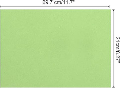 MECCANIXITY 50 Sheets Colored Copy Paper 8 12 Inch Printer Paper 22lb80gsm Light Green for Office Printing, Document Copying, Invitations, Forms, Art Projects