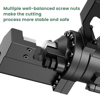 Anbull 1250W Electric Hydraulic Rebar Cutter, Cutting up to 3/4 Inch 4-20mm #6 Rebar, with Replaceable Jaw Blades, Cutting Speed 3-3.5S (1250W RC-20)
