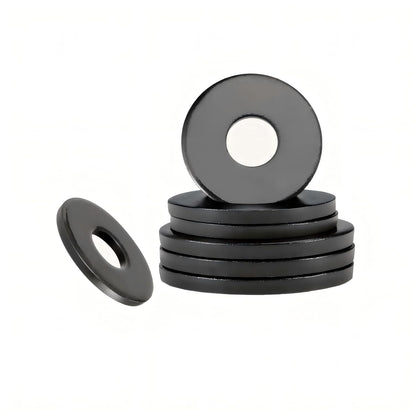 Qrity 20PCS Steel Flat Washer, Fender Washer, M12x24mm Washer, Metal Washers for Home Decoration and Factory Construction