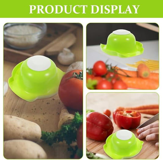 Vegetable Onion Fruit Food Slicer Food Safety Holder for Mandolin Vegetable Slicer Hand Guard Jar Finger Cutter Vegetable Slicing Stand