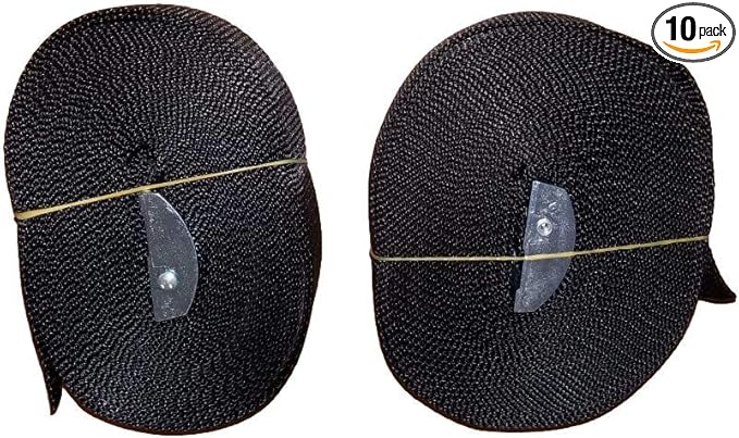 UTV, Golf Cart, Automobile Tie Down Straps to Secure Covers on Vehicles - 2 (Two) 23 Foot (7 Meter) Tie Down Straps (2)