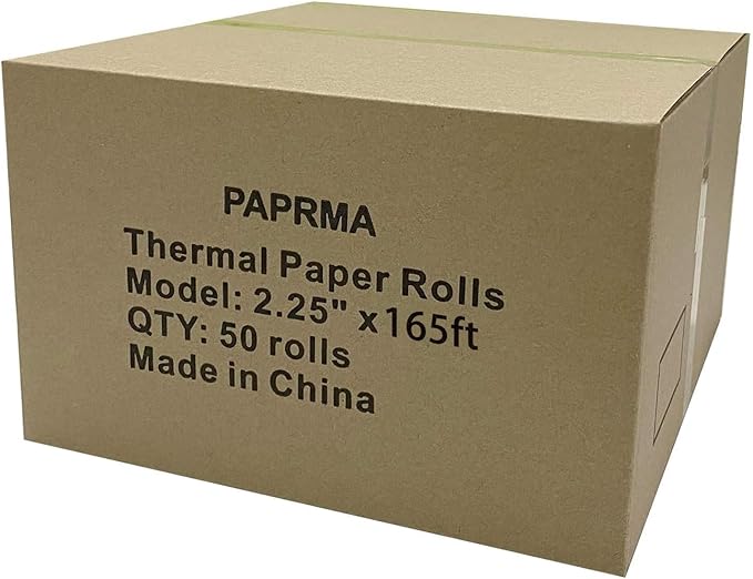 3 1/8'' x 230ft' Thermal Paper Receipt 10 Rolls, Receipt Paper POS Cash Register Paper for Credit Card Machine Square Terminal Printer