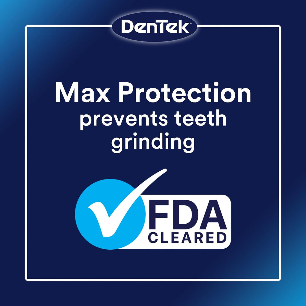 DenTek Professional-Fit Dental Guard, Mouth Guard for Grinding Teeth at Night, 1 Count only ( Box Damage )