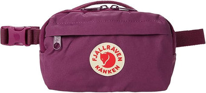 Fjllrven Knken Unisex Hip Fanny Pack Ai Vinylon Fabric Ai Multiple Pockets Ai Waist Strap Ai Reflective Patch Royal Purple One Size One Size