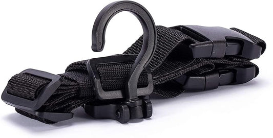 BASSDASH Fishing Wader Boot Hanger Adjustable Strap for Storage Drying