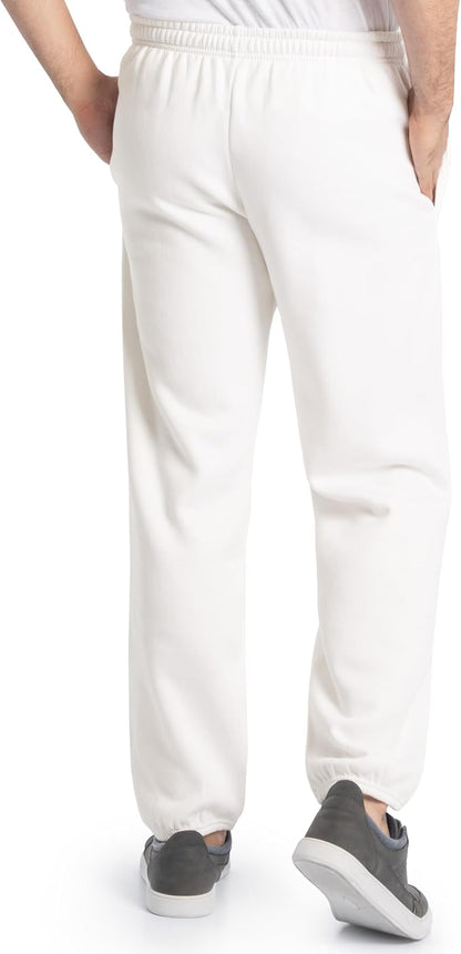 Moisture-wicking sweatpants with adjustable waistband and pockets, ideal for lounging, workouts, and everyday use.