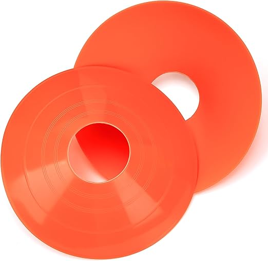 Pro Disc Cones - Training Cones Agility Soccer Cones with Carry Bag for Training, Soccer, Football, Basketball,Kids and Other Sports and Games(22G)