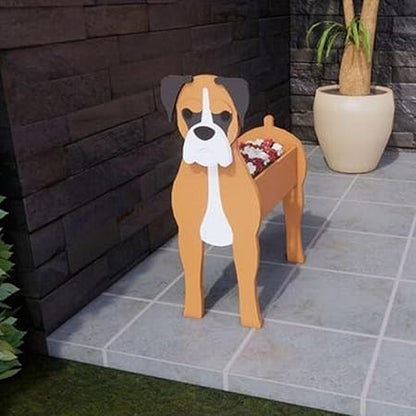 Dog Planter Plant Pot, Storage Containers Dog Planters, Cute Dog Flower Pot for Garden Decoration, Animal Shaped Plant Container Holder for Home, Outdoor Plants Handmade Pots