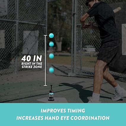 Baseball Training Tee Popper 202, Hitting Tee for Perfect Swings, Batting Machine (Not for Real Baseballs 202 Popper Balls Not Included)