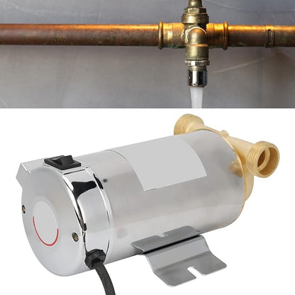 WG-100 Booster Pump, Small Automatic Water Pressure Booster Pump, Power Water Pumps, Used in Shower Room or Garden, 100W(US Plug 110V)