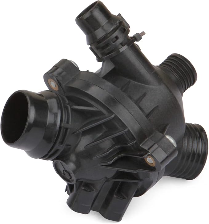 MITZONE Engine Coolant Thermostat Assembly Compatible with BMW E90 E92 E60 E83 323i 325i 328i 330i 335i 525i 528i x3 Z4 128i Replace 11537549476