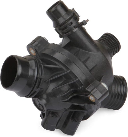 MITZONE Engine Coolant Thermostat Assembly Compatible with BMW E90 E92 E60 E83 323i 325i 328i 330i 335i 525i 528i x3 Z4 128i Replace 11537549476