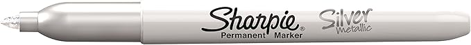 Sharpie Fine Point Metallic Permanent Marker - Silver, Pack of 1