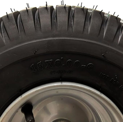 Proven Part Front Tire and Rim 15x6-6 For Craftsman For MTD For Cub Cadet