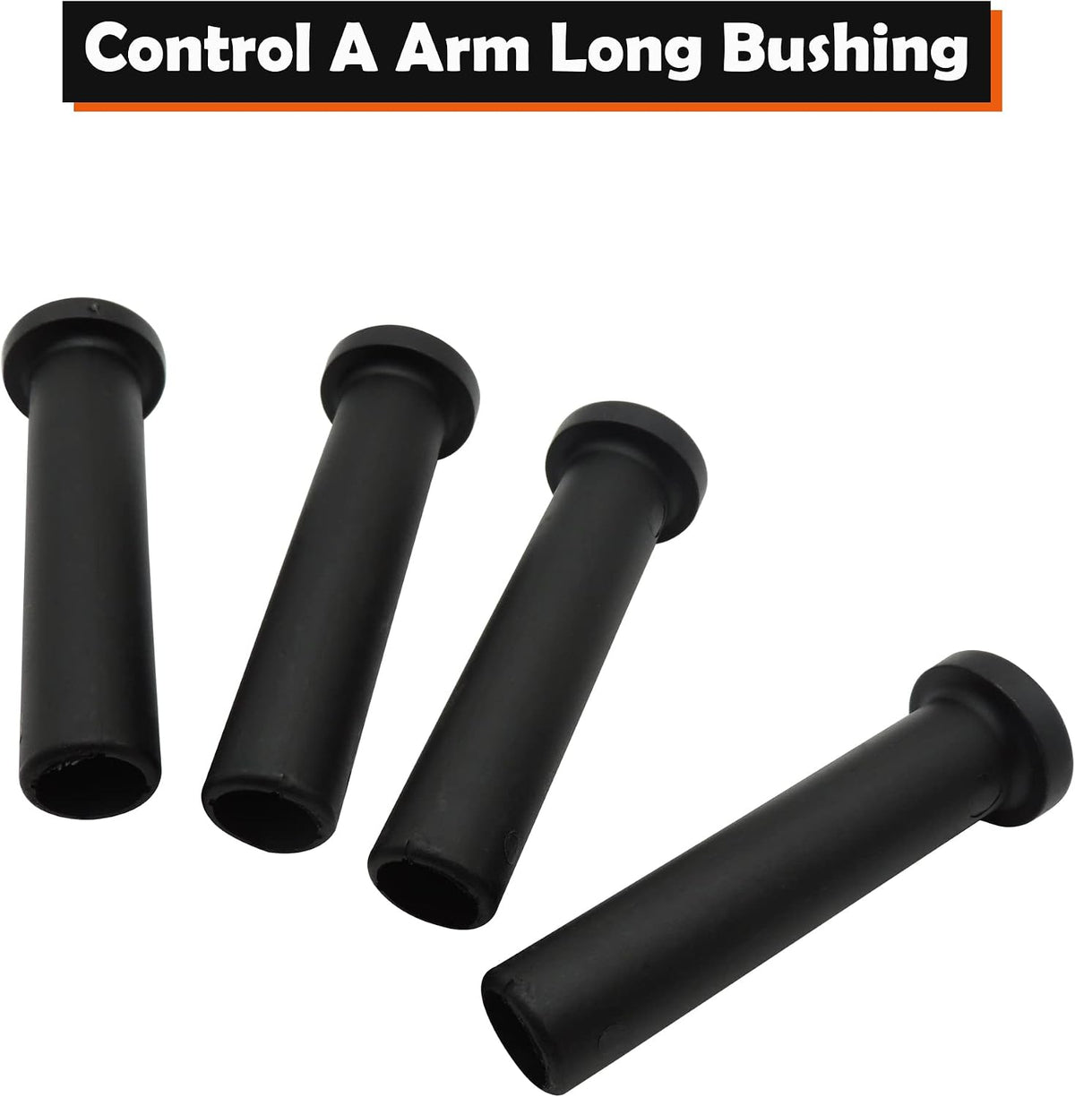 HiSport A-Arm Long Bushing 5436973 - Compatible With Polaris RZR 570 800,Sportsman 300 400 500 550 570 700 800,Scrambler 400 500,Magnum 330 425 500,Replaces 5436220, 5434551,5433066,5431596, (4PCS)