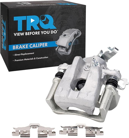TRQ Rear Right Brake Caliper w/Bracket Passenger Side Compatible with 2009-2010 Pontiac Vibe 2009-2013 Toyota Matrix