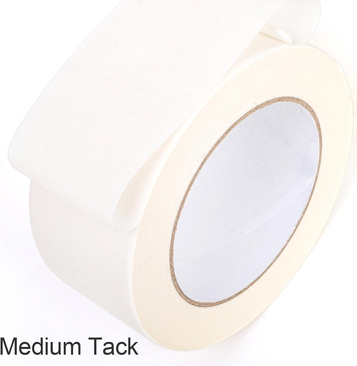 Tosnail 3 Pack 2 Inches Cream White Artist Tape Masking Tape for Arts and Crafts - Total 164 Yards