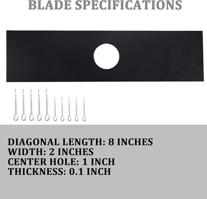 5 Pack 613223 Edger Blades Compatible with Ryobi, Echo, Stihl, Maruyama, Green Machine Edger, Replace 720-237-001, 4133-713-4101, 216062, 237001-1 Inch Center Hole