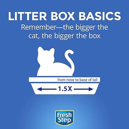 Fresh Step Multi-Cat Extra Strength Scented Litter with the Power of Febreze, Clumping Cat Litter, 14 Pounds (Package May Vary)