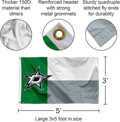 Dallas Stars State of Texas 3x5 Feet Banner Flag