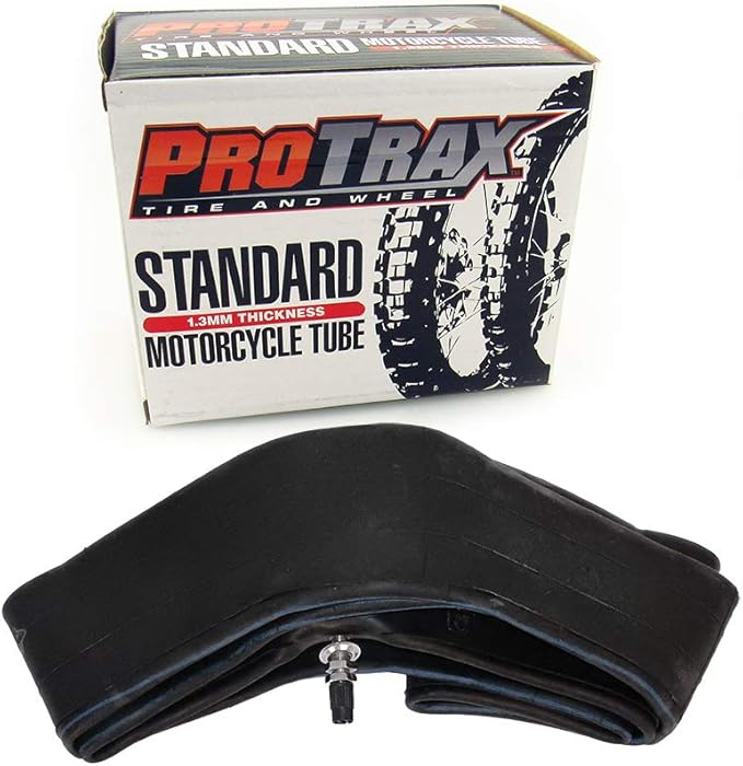 PT1026 Motorcycle Standard Inner Tube Replacement - 2.50-2.75 x 19 Front - 1.3mm Thick - Tire Tube Compatible with Honda CR80 CRF100125150 XL100 XR100 Kawasaki KLX125 KX100 KTM 105 XC 85SX