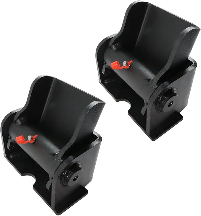 Pair(2) Dump Trailer Hinges - Heavy Duty Dump Trailer Hinges Grease Fitting Weld On Solid Steel Compatible with Dump TrucksDump Trailers