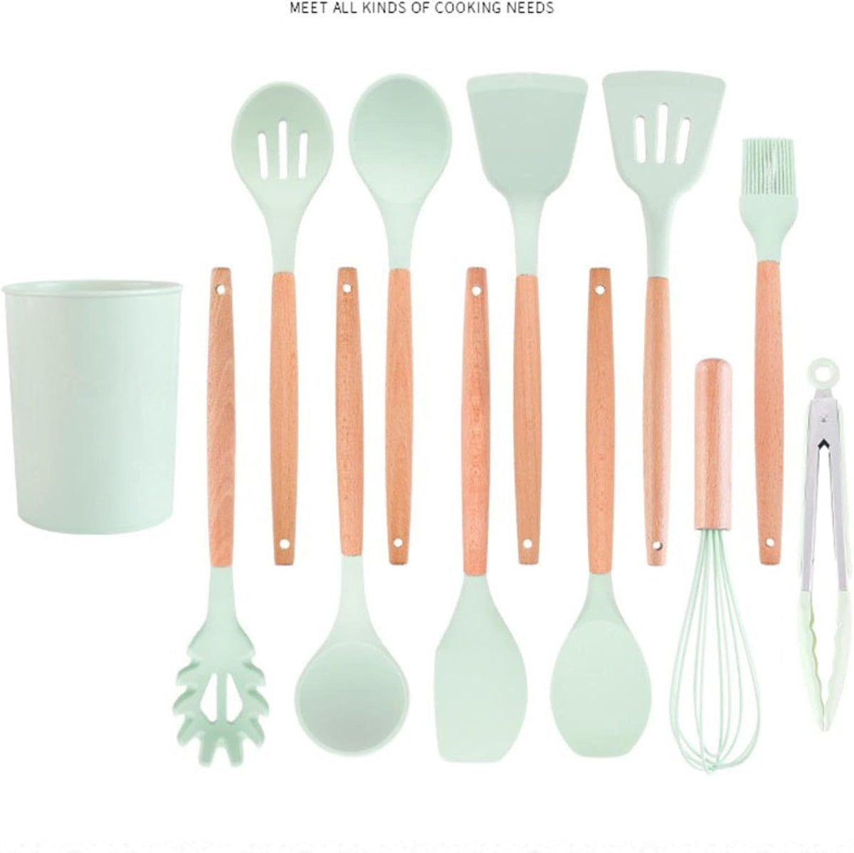 Silicone Cooking Utensil Soup Spoon Brush