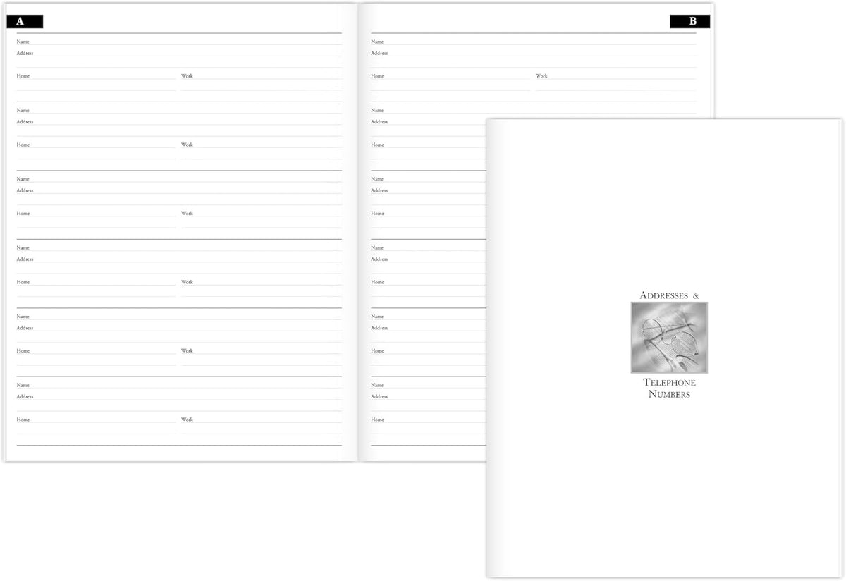 AT-A-GLANCE 2026 Weekly Monthly Appointment Book Refill, 6-1/2" x 8-3/4", Medium, Executive (70-908-10)