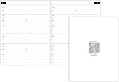 AT-A-GLANCE 2026 Weekly Monthly Appointment Book Refill, 6-1/2" x 8-3/4", Medium, Executive (70-908-10)