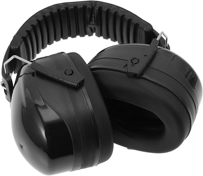 Gadpiparty Leather Over Ear Headphones for Drummers Noise Reduction Headset Sound Insulation Earphones for Jazz Drum Set Performances