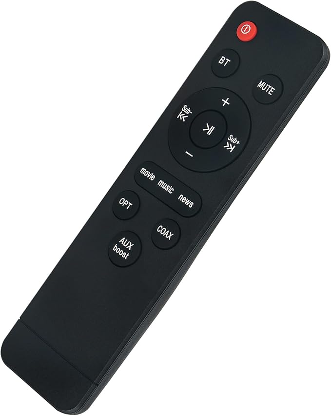 Replacement Remote Control Applicable for Saiyin Sound Bar DS6403 DS6403H DS6343 DS6305 DS6801K DS6801 DS6801K-MK Soundbar Speaker Home Theater System