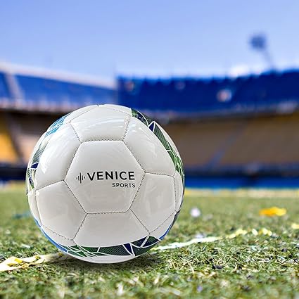 Flash Soccer Ball - Official Size 3  4  5 - Indoor  Outdoor - Kids to Adults - Gifts