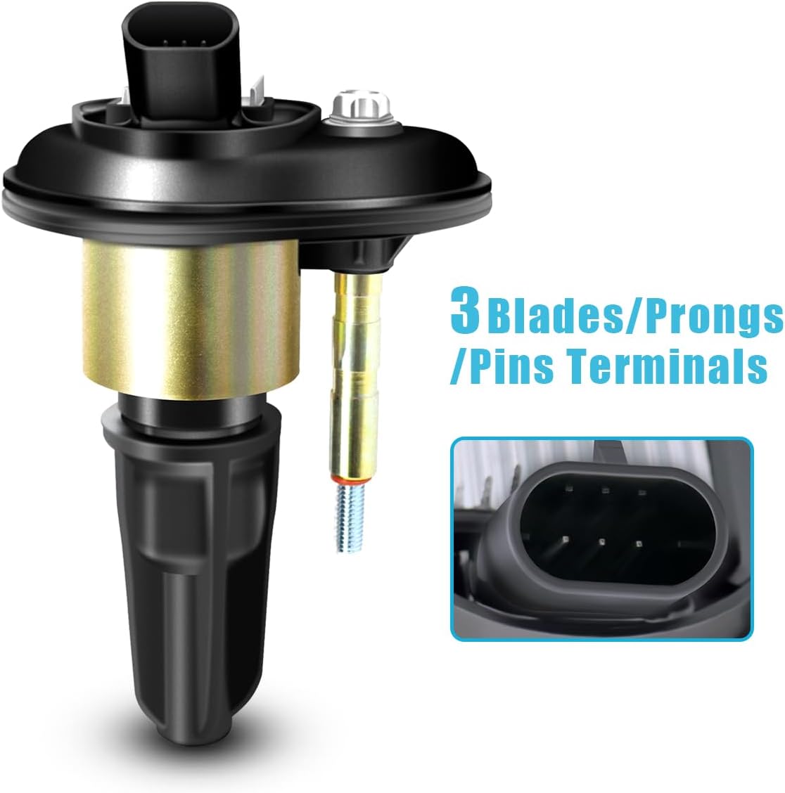 MAS Set of 6 Ignition Coils Pack Compatible with Rainier Chevrolet Trailblazer EXT GMC Envoy Isuzu Ascender Oldsmobile Bravada 9-7x 4.2 L6 Replacement for UF303 C1395 52-1743