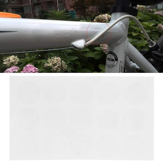 15Pcs Anti Scratch Sheet Frame Protector Transparent Stickers