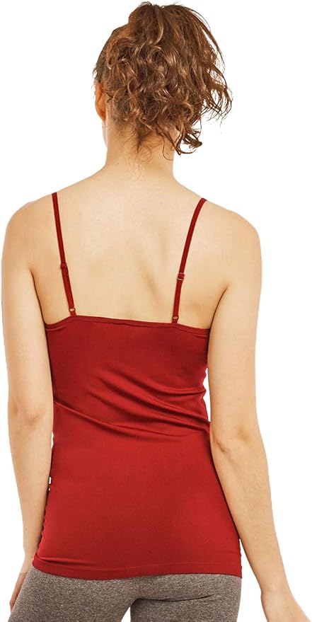 Women's Seamless Poly Camisole Regular and Plus Size
