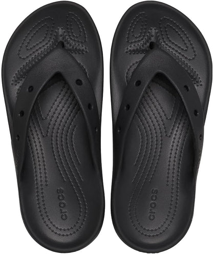 Black, Crocs Unisex Adult Classic V2 Flip Flops