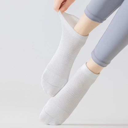 Tergy 8 Pairs Yoga Socks with Grip for Women Anti Skid Gripper No Slip Socks for Pilates, Barre, Dance,Yoga