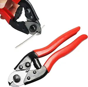 Muzata Cable Cutter Wire Cutter Heavy Duty Up to 18" 532" Stainless Steel Aircraft Wire Rope for Deck Railing Metal Fence Bicycle Brake Bike Cutter DIY Project CR12