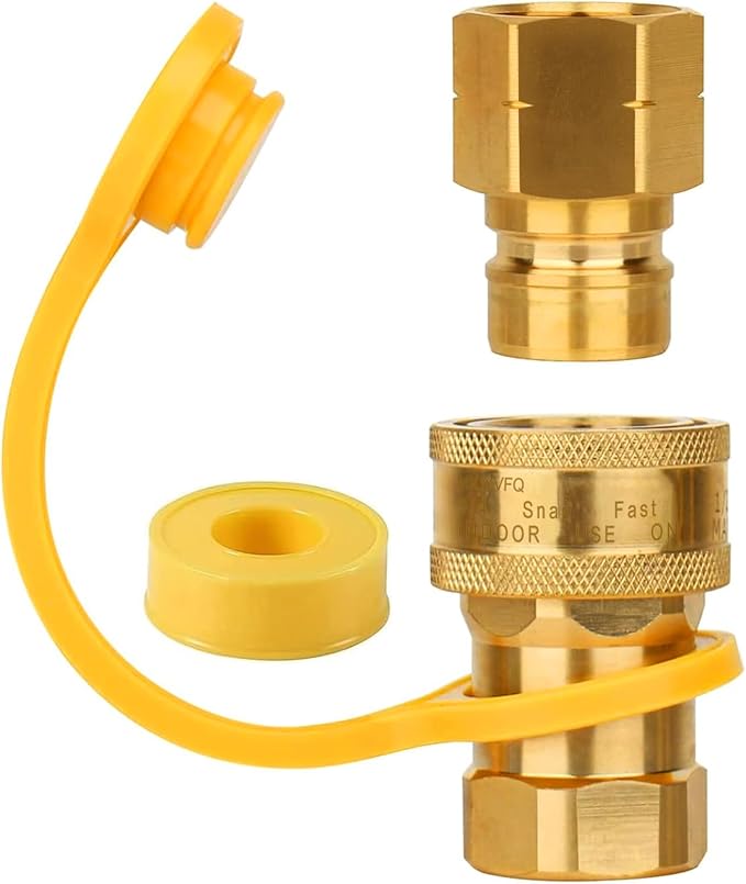 ?uue/?uui" Natural Gas Quick Connect, Hose Quick Connect,Natural Gas Quick Connect Fittings, Propane Quick Connect Fittings,for Generator,Grills,Patio Heaters, and Other Gas-Powered Equipment, Etc.