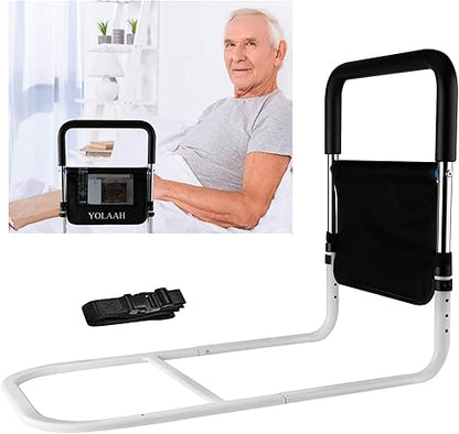Bed Rail for Elderly Adults Safety - Bed Rails for Queen Bed,Height Adjustable Fall Prevention Guard for Seniors Fits King Size Full Twin Bed