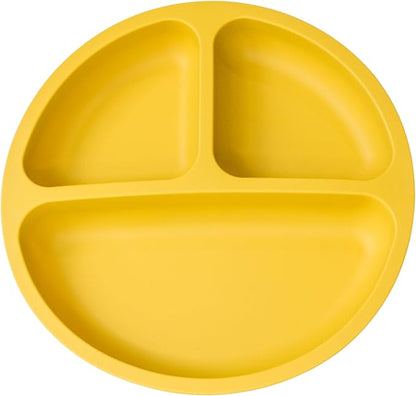 Babeehive Goods - Suction plate Mess-free mealtime Ideal choice for babies and toddlers Food grade materials, BPA free Home and on-the-go use, without