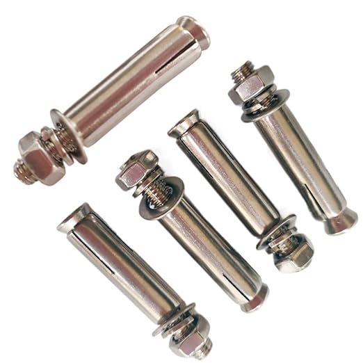 Stainless Steel Expansion Bolts M8x60mm External Hex Expansion Bolt (5 Pack)
