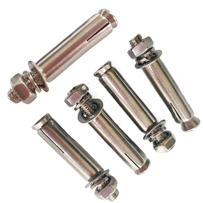 Stainless Steel Expansion Bolts M8x60mm External Hex Expansion Bolt (5 Pack)