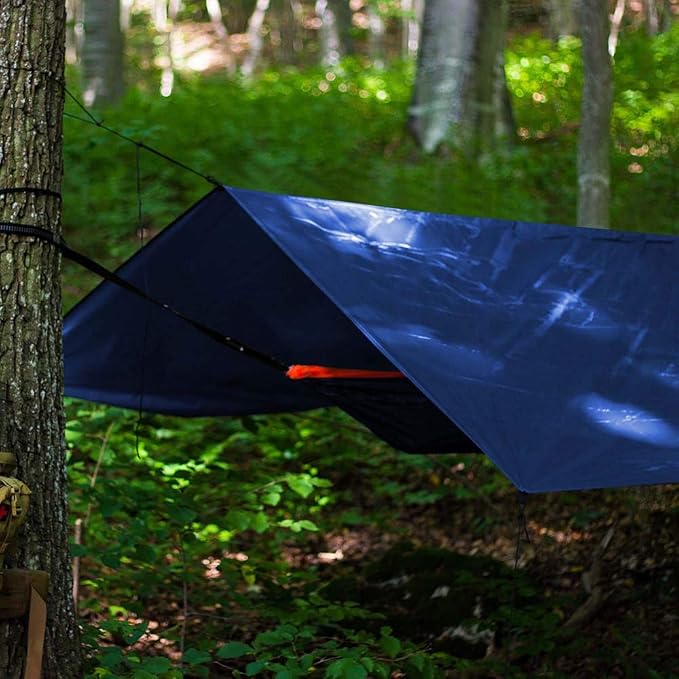 Heavy Duty Tarpaulins (Tarps) (Blue, 5 Feet X 7 Feet)