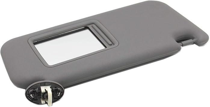 Ezzy Auto Gray Right Passenger Side Sun Visor fit for Toyota RAV4 with Sunroof 2006 2007 2008 2009 2010 2011 2012 2013