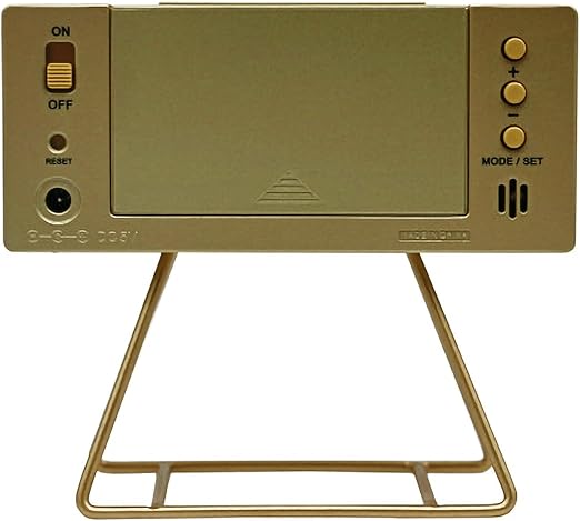 Seiko Olympia Limited Edition Mini Marathon Alarm Clock, Gold
