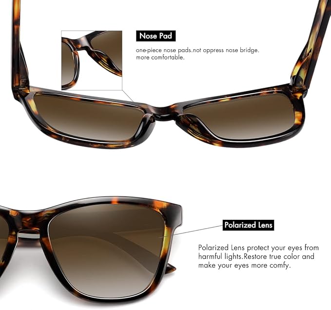MEETSUN Polarized Sunglasses for Women Men Trendy Classic Retro Designer Style