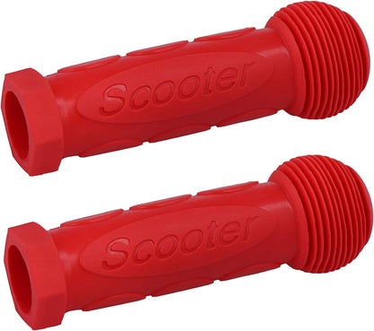 Kids Scooter Handle Grips Replacement Handlebars for 2/3/4 Wheels Child Kick Scooters Bike Rocking Car Push Cart, 9 Color Available, 2-Pack