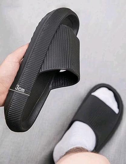 Women's Cushioned Non-Slip Slides Single Band Style