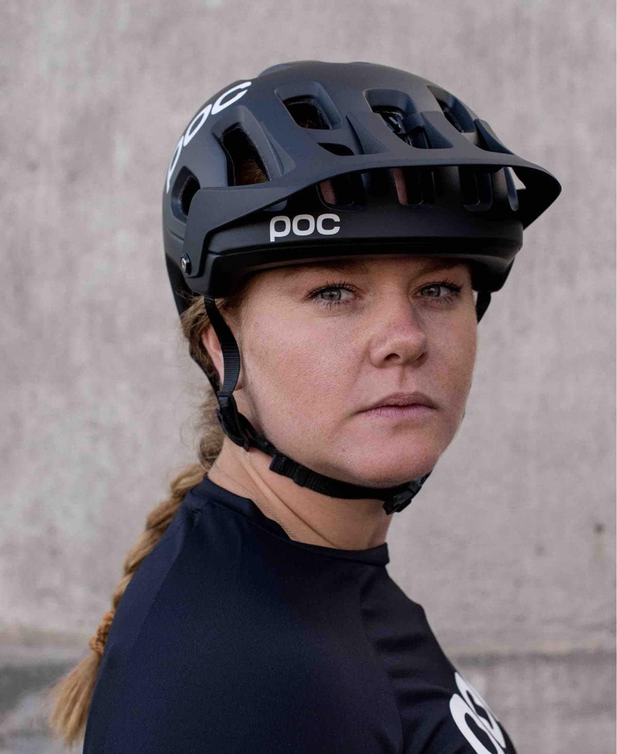 POC Tectal Bicycle Helmets Uranium Black Size Large 59/62